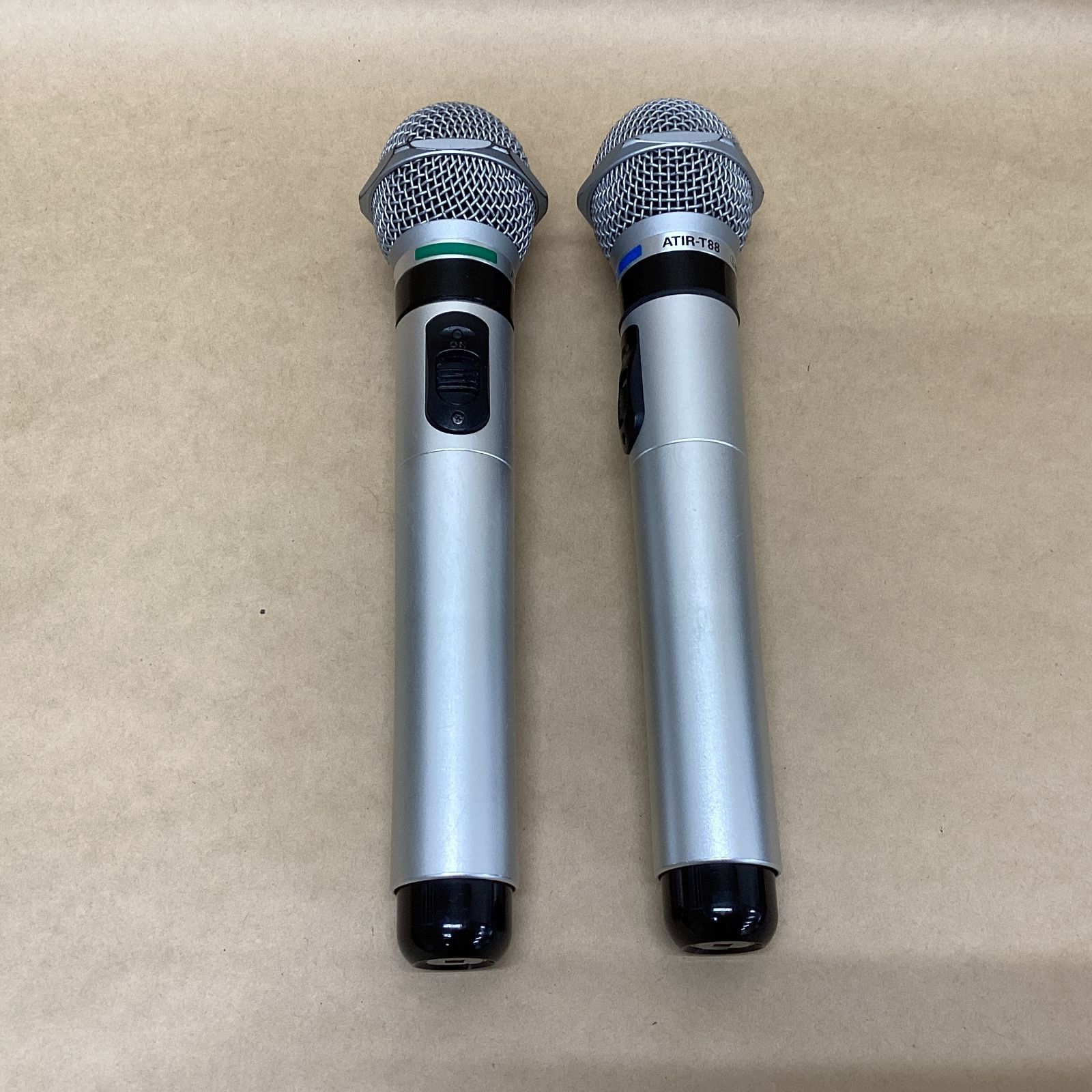 2本セット】 audio-technica 赤外線ワイヤレスハンドヘルドマイク ATIR
