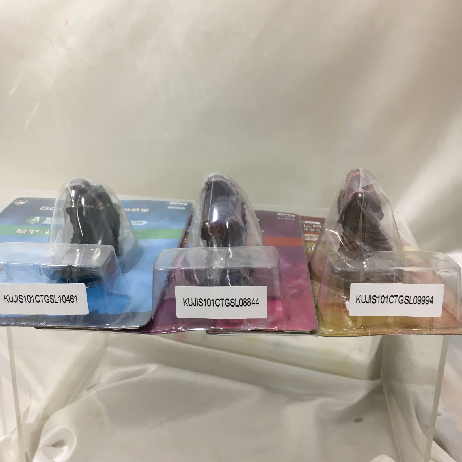 三沢店44-19-0311] A賞 ゴジラヘッドマグネット 3種セット 一番くじ