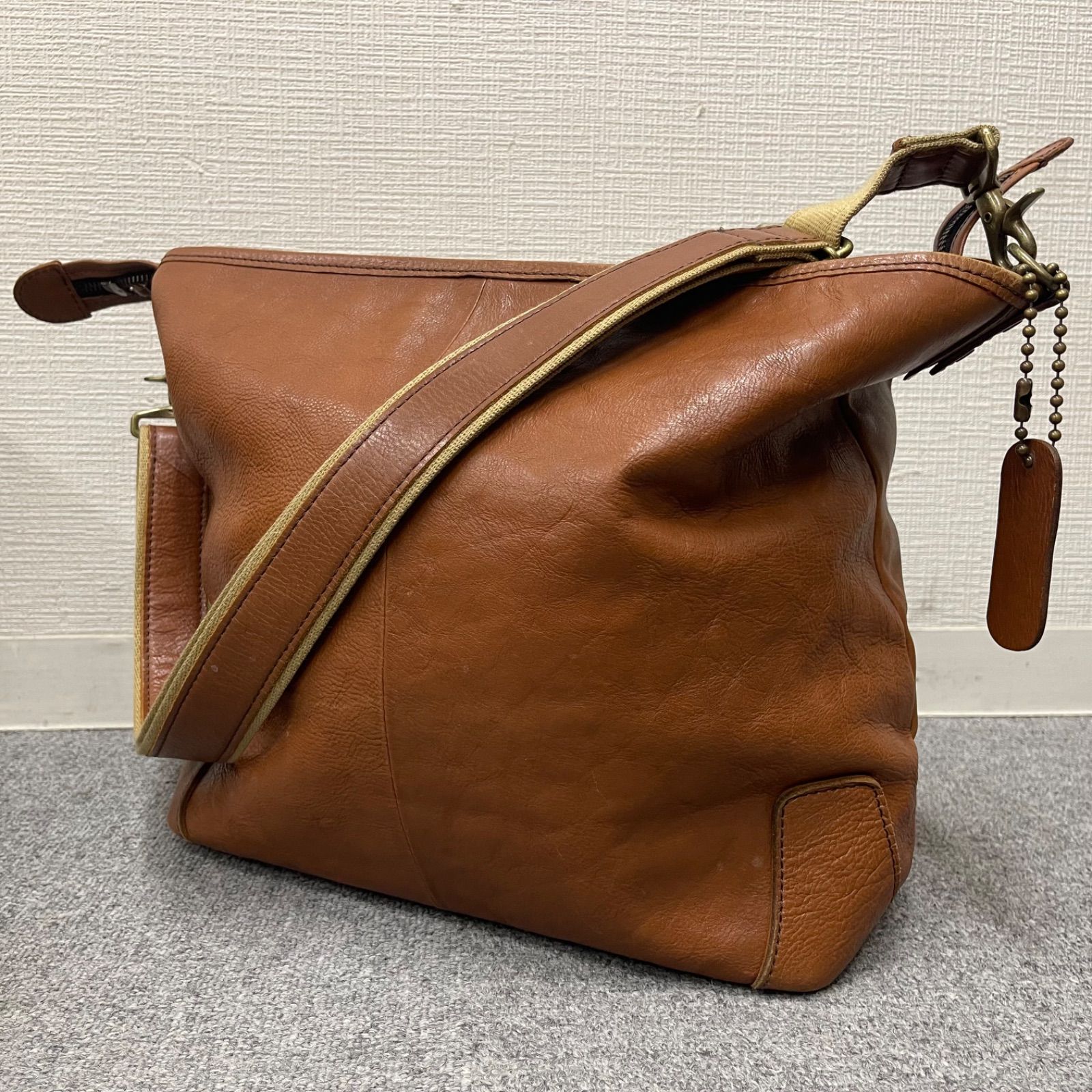 NPA】la GALLERIA ラ ガレリア ショルダーバッグ レザー ビンテージ 