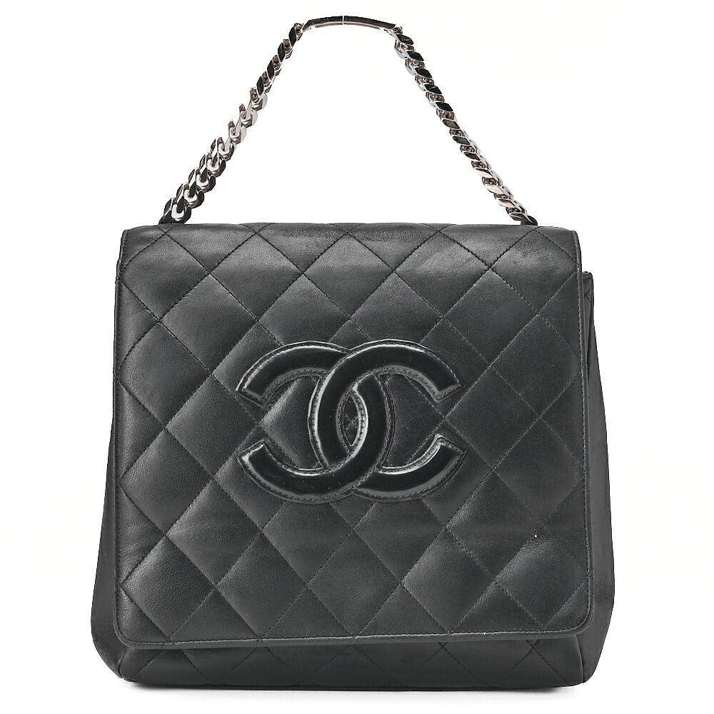 CHANEL シャネル チェーンハンドバッグ マトラッセ ココマーク 