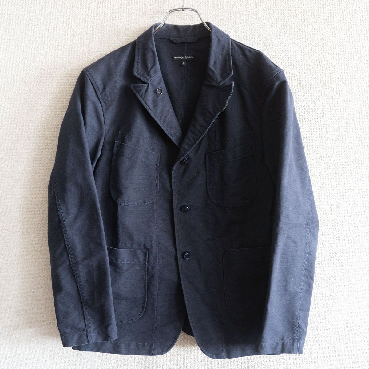 定番】Engineered Garments【コットンダブルクロス BEDFORD JACKET】S 