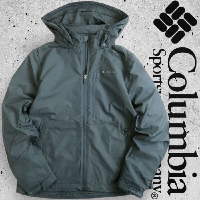 Columbia Sportswear コロンビア OMNI-WIND ナイロン フード付 ジップ 