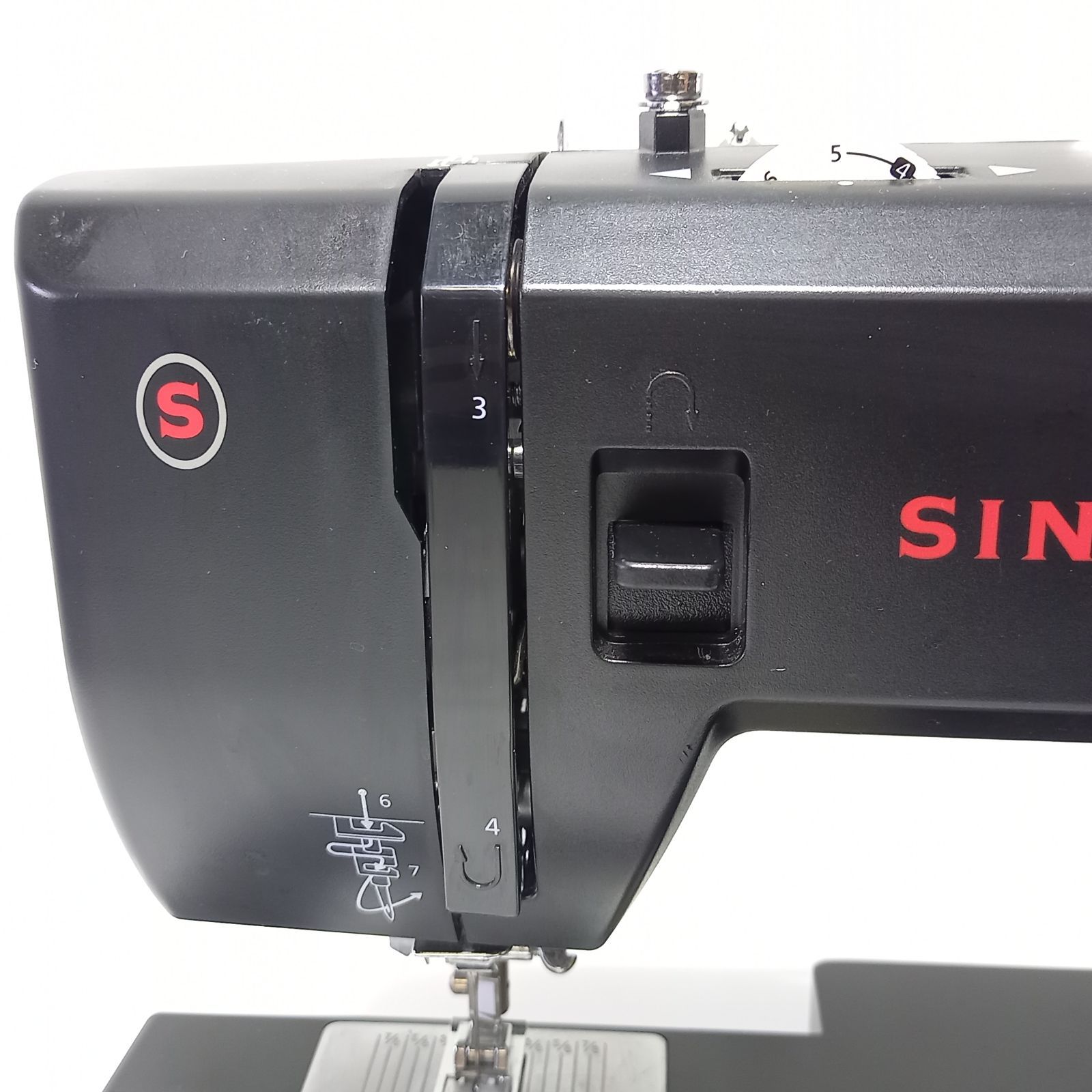 シンガー 電動ミシン SN773K 黒 ブラック SINGER - メルカリ
