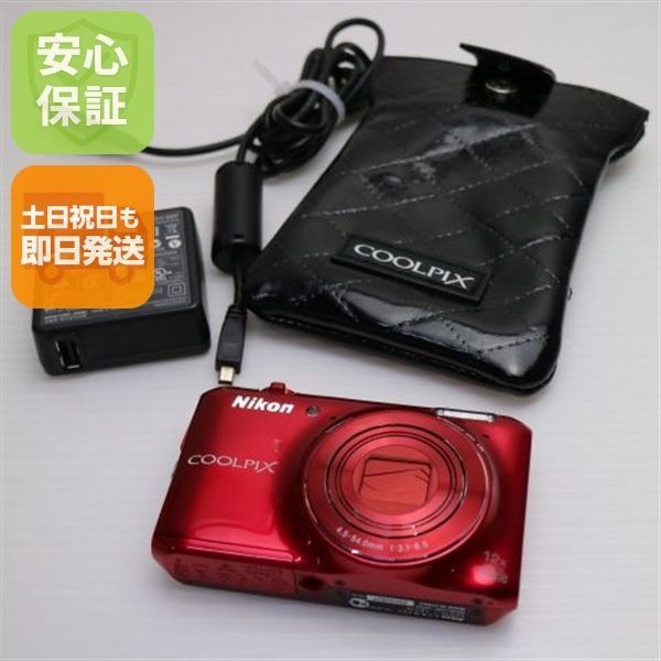 Nikon COOLPIX S6400 レッド 本体 Nikon Coolpix S6400 Digital Camera