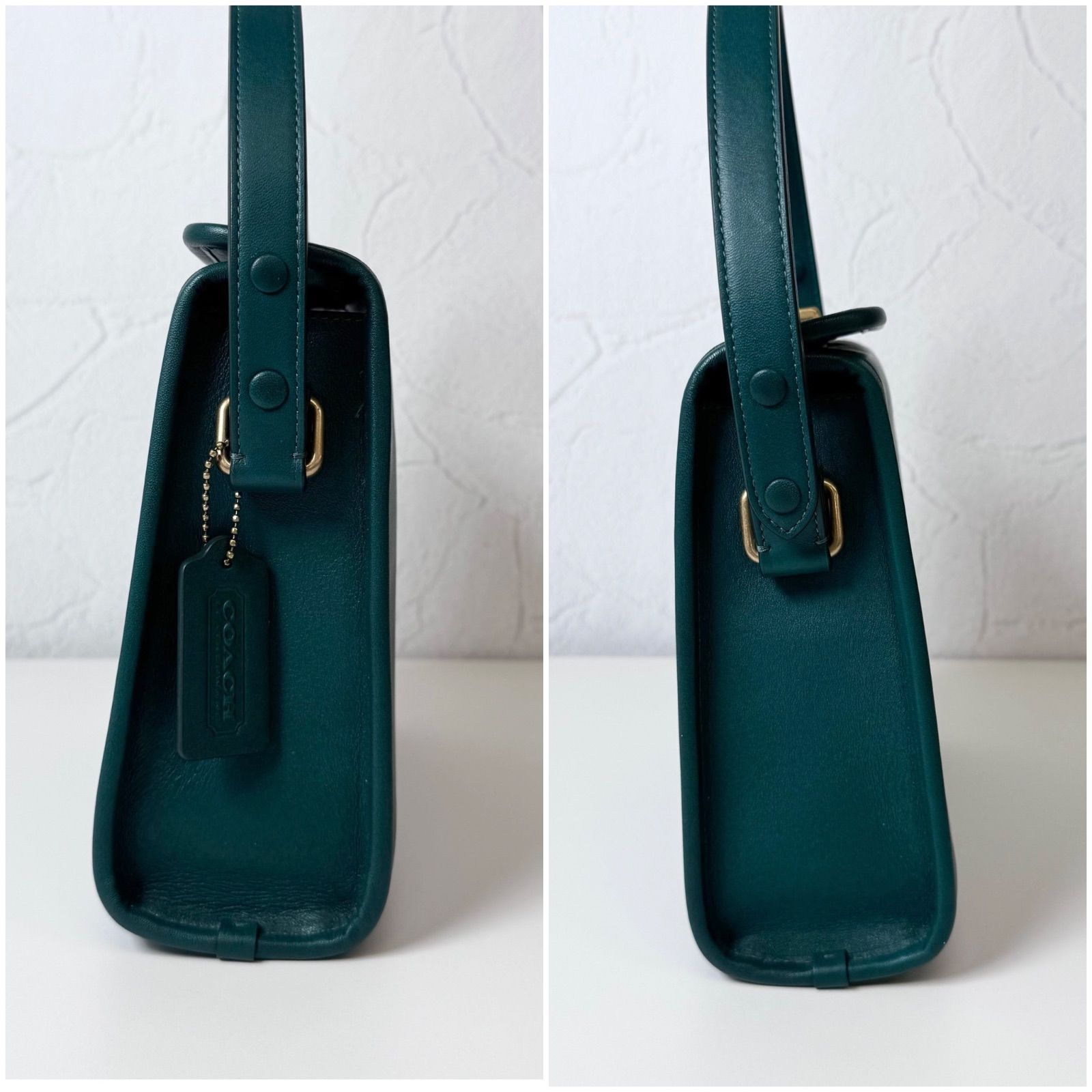 ✨Bランク COACH コーチ ワンショルダーバッグ ハンドバッグ ターン 
