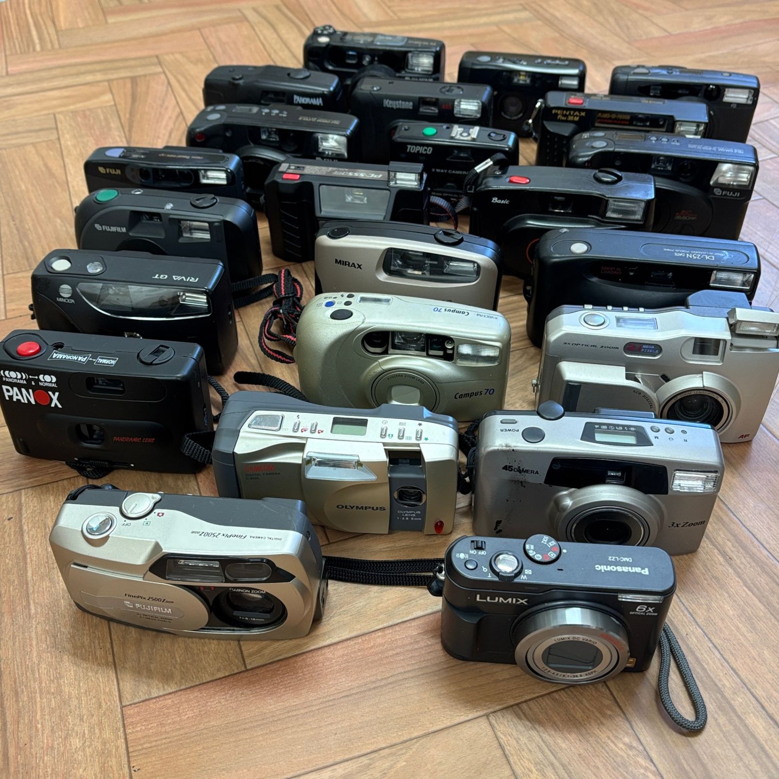 まとめコンパクトフィルムカメラ 23台セット Olympus 他 #P362a