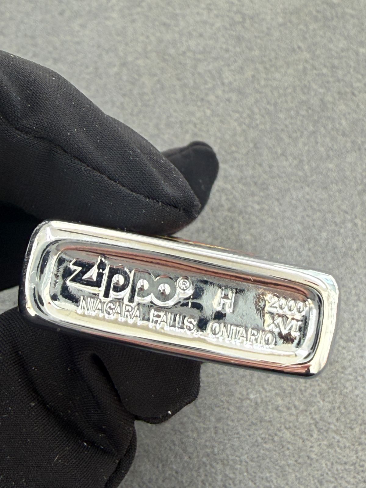 ①【未着火】BJC Zippo　②【未着火】TMGE Zippo（※2ヶセット） ZIPPO ジッポー】オイルライター CANADA/カナダ 現状品 着火未確認