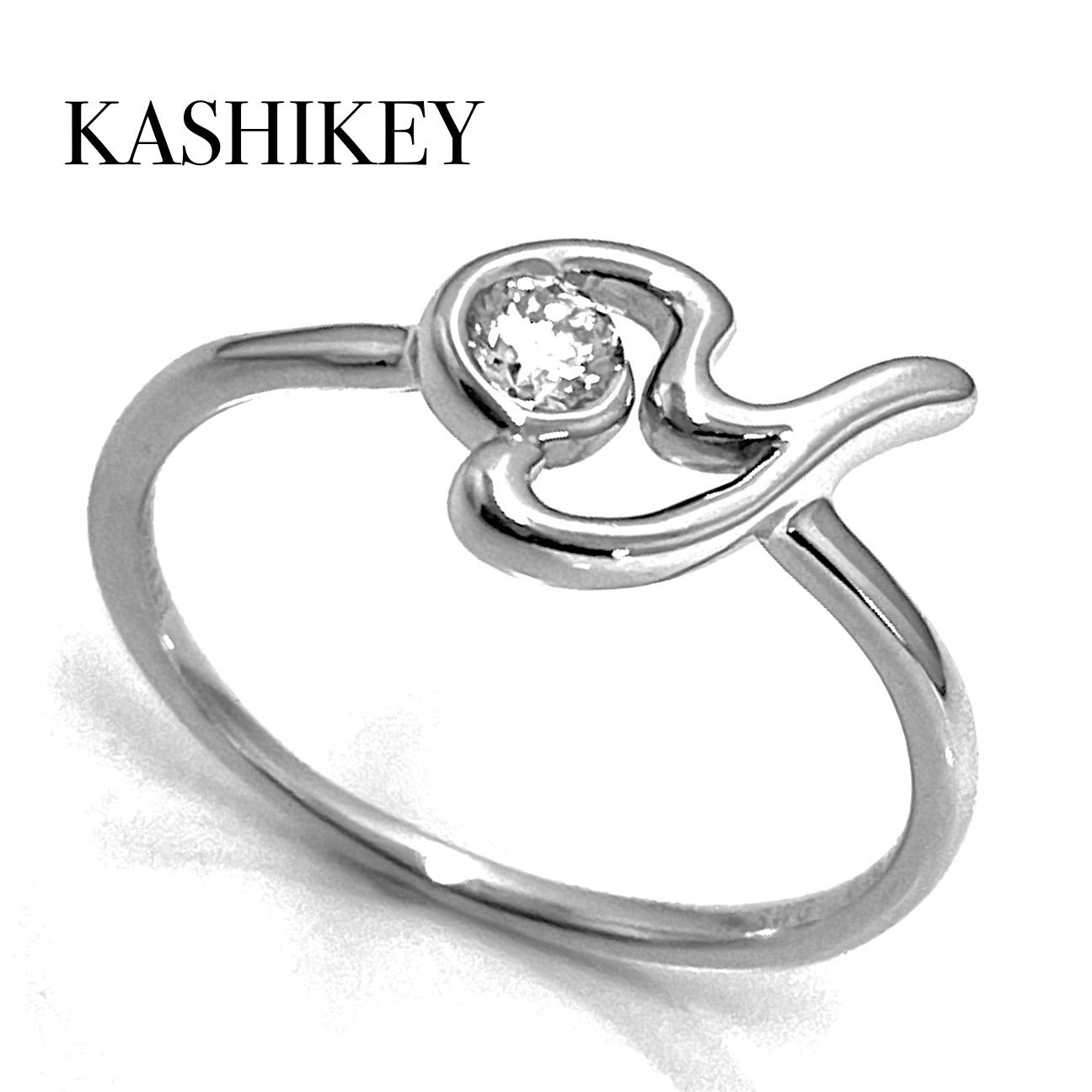 KASHIKEY / カシケイ フォーエバーマーク イニシャル ダイヤリング Y 