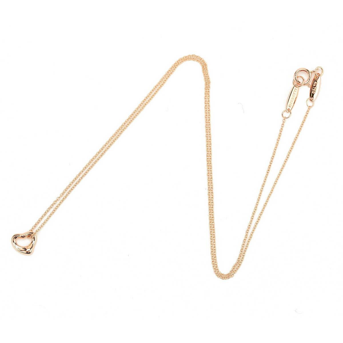 新品仕上済】 TIFFANY&Co. エルサ・ペレッティ ピンクゴールド K18PG 