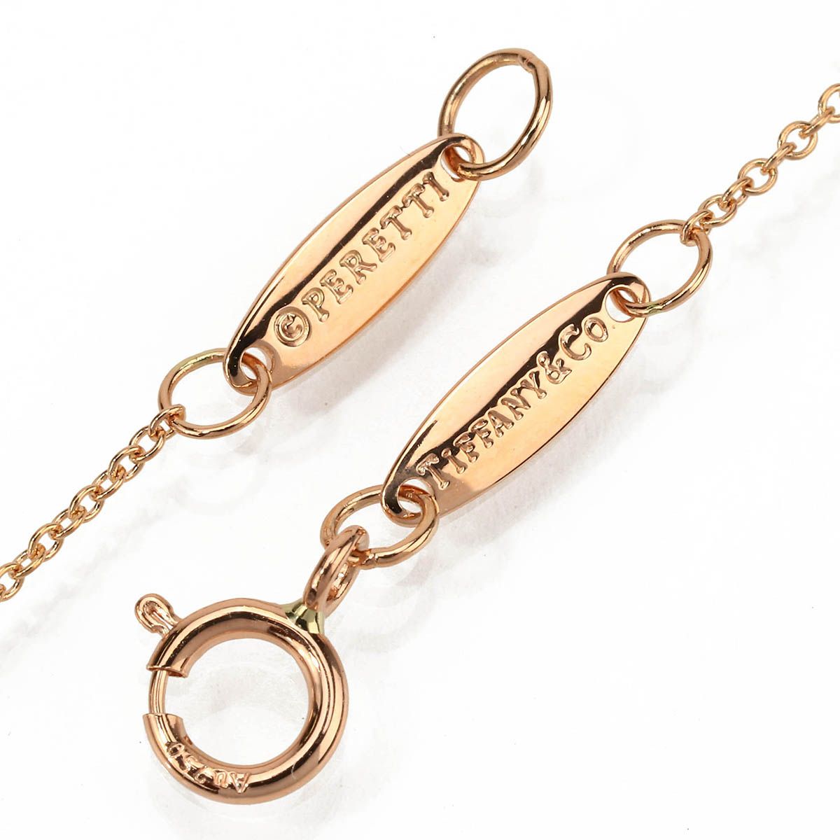 新品仕上済】 TIFFANY&Co. エルサ・ペレッティ ピンクゴールド K18PG 