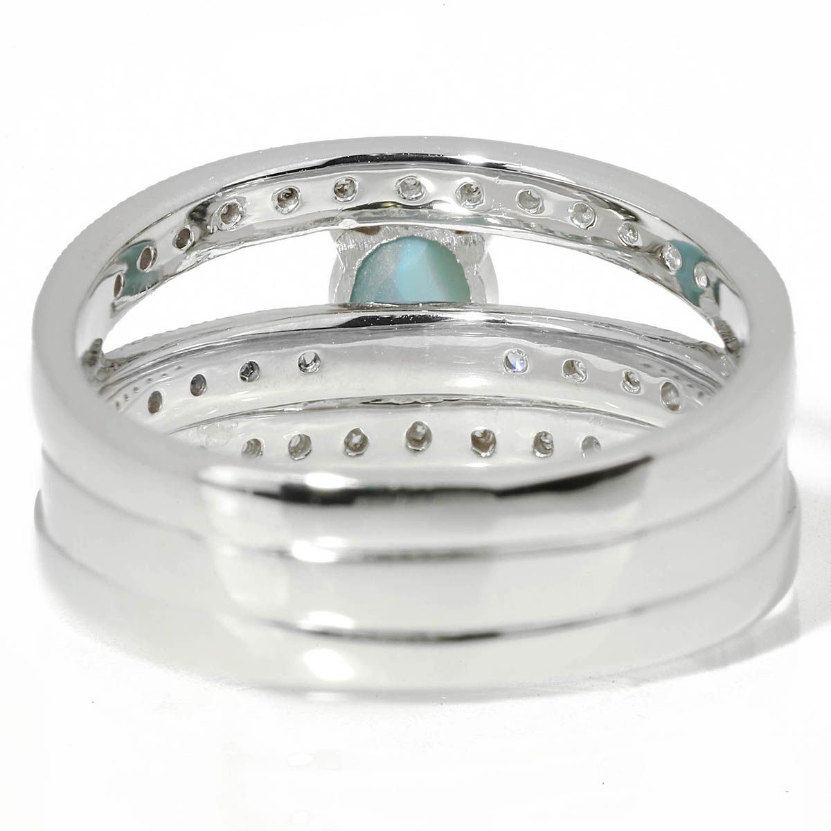 新品仕上済】 アレキサンドライトキャッツアイ 0.87ct ダイヤモンド 