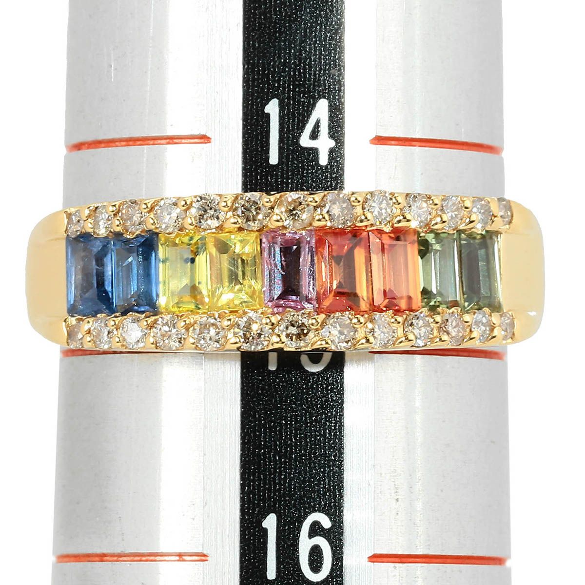 新品仕上済】 サファイア 1ct ダイヤモンド 0.25ct イエローゴールド 