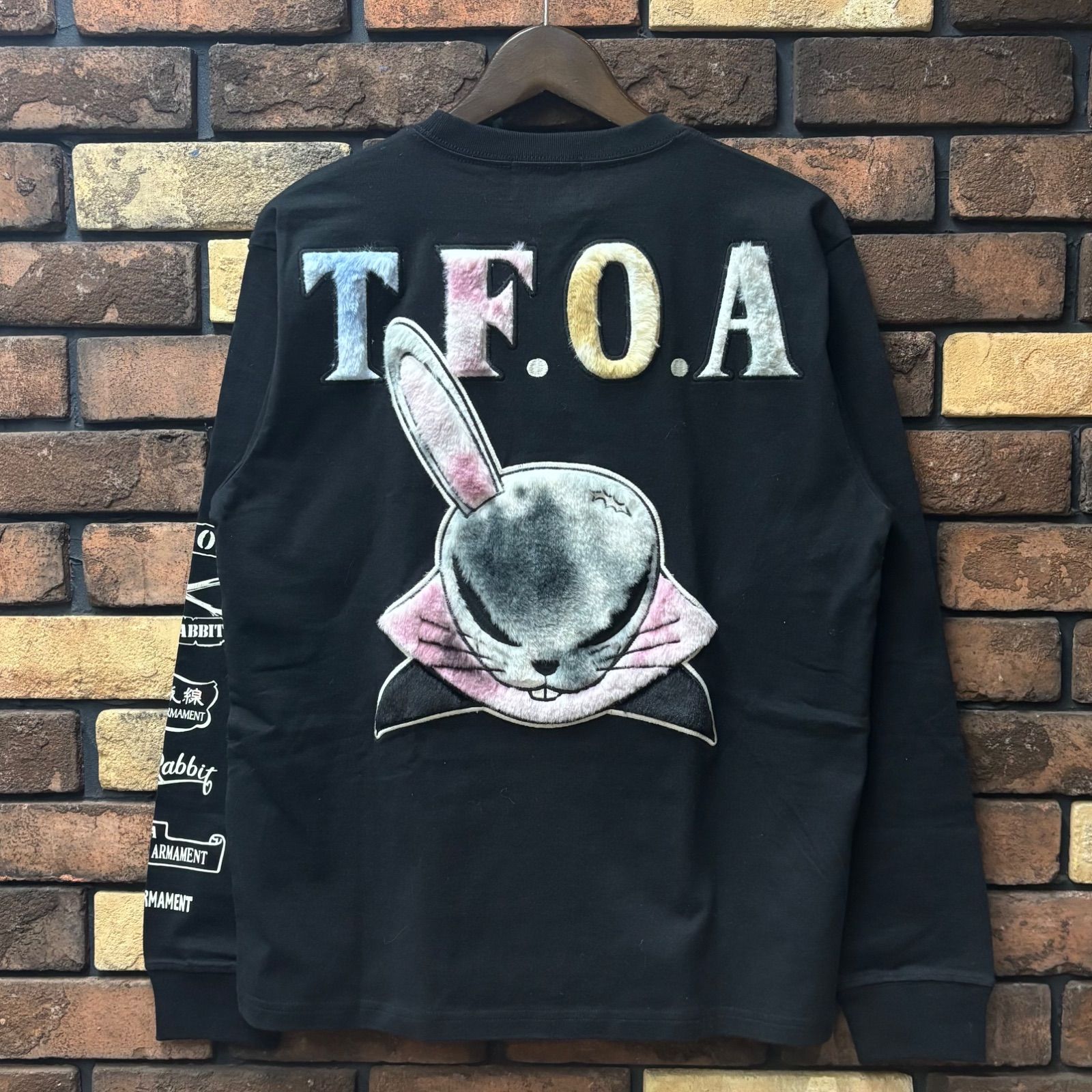 CROWS×WORST】天竺ロンT もこもこ 長袖 Tシャツ クローズ ワースト