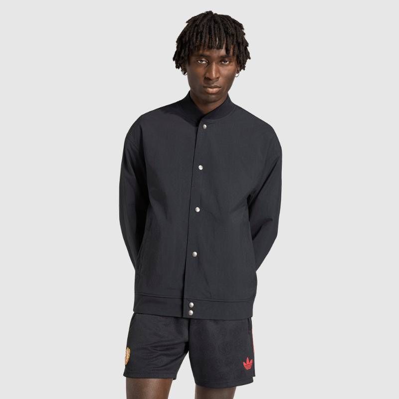 【送料無料・匿名配送】adidas Originals アディダス オリジナルス マンチェスターユナイテッド 公式 x Stone Roses ジャケット 25/26 黒 ブラック 新品 正規品