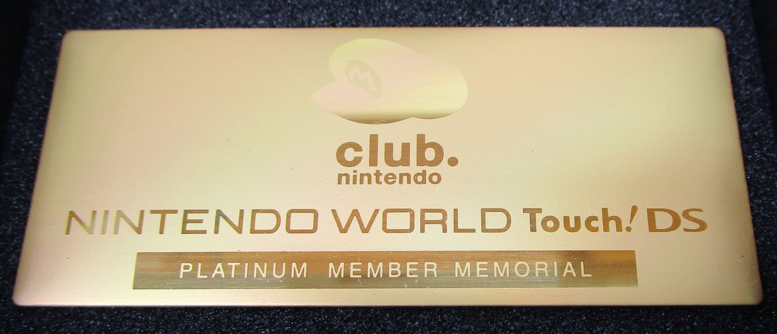 クラブニンテンドー ゴールドマリオ像 プラチナ会員限定 非売品 - メルカリ