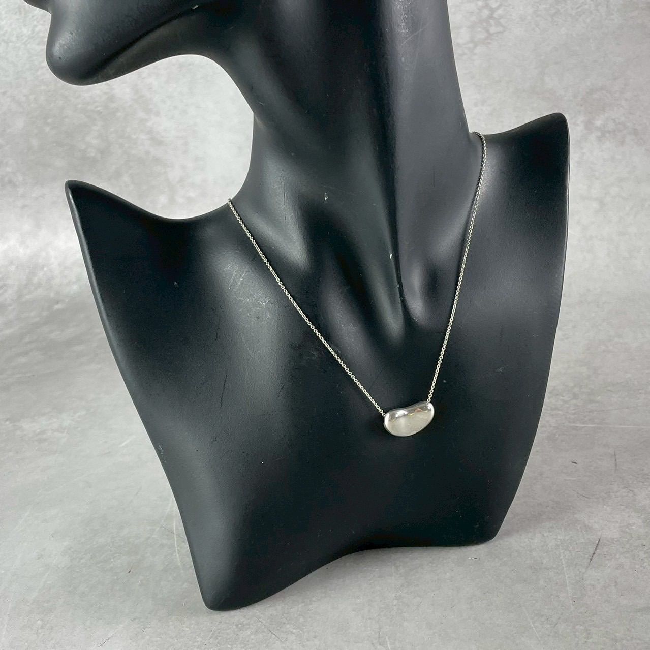 美品 Tiffany&Co. ティファニー ビーンズ 豆 ネックレス ペンダント