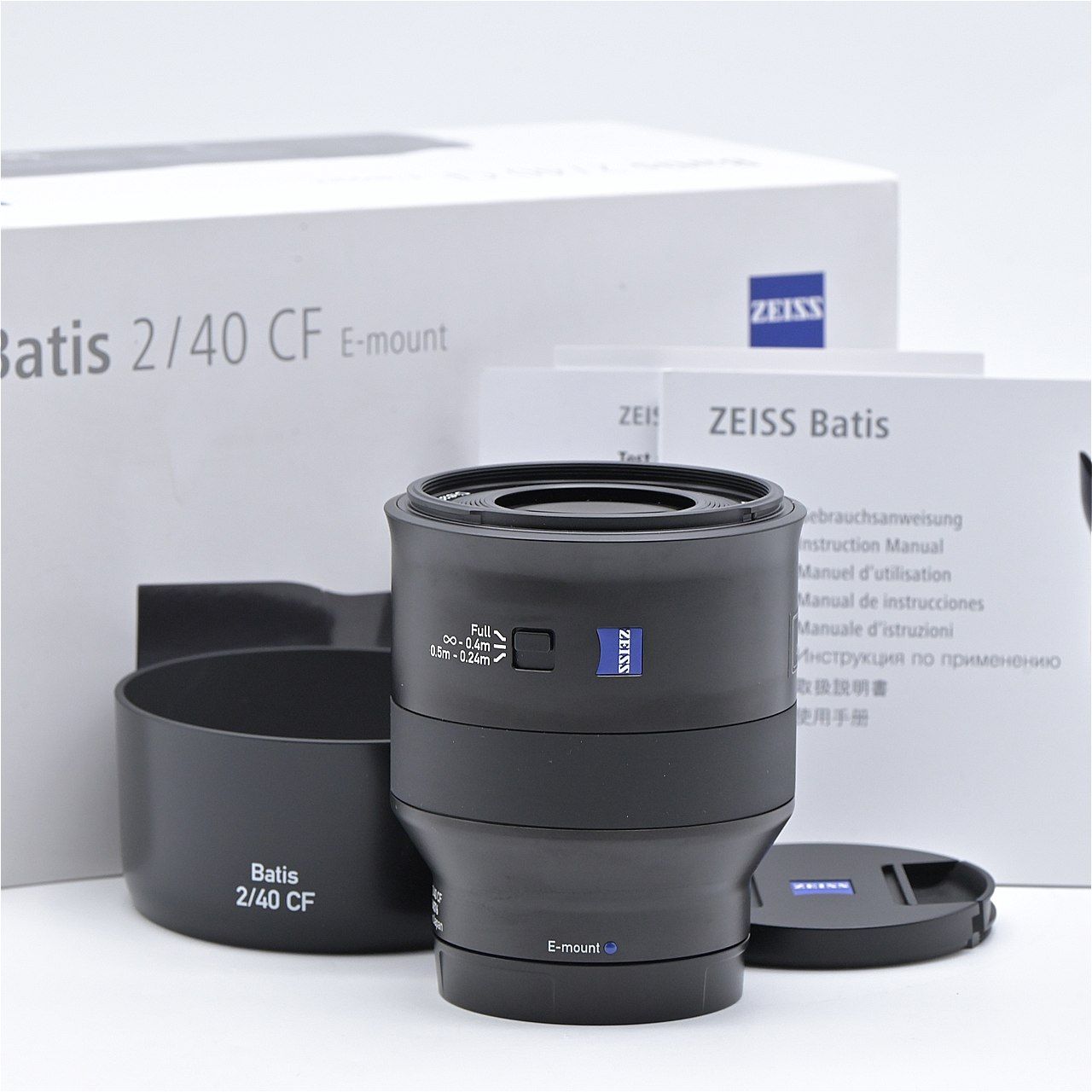Carl Zeiss カールツァイス Batis 2/40 40mm F2 CF E-mount 交換レンズ
