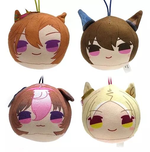 中古】雑貨 全4種セット 耳付きまるっこマスコットVol.8 「ウマ娘