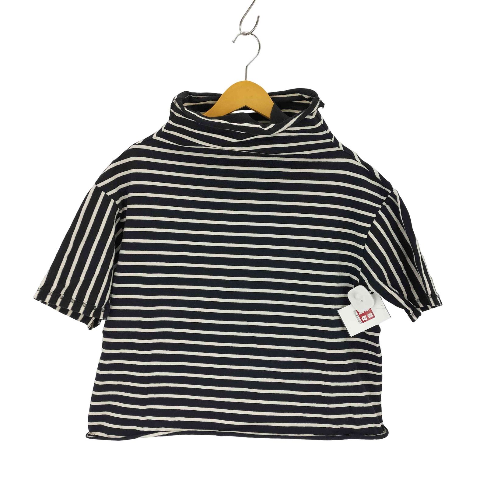 ユーズドフルギ USED古着 クロップド ハイネックS/Sカットソー メンズ