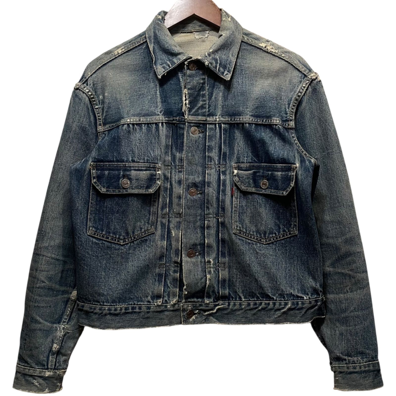 50s 42-44 Levi's 507XX 2nd デニムジャケット リーバイス オリジナル