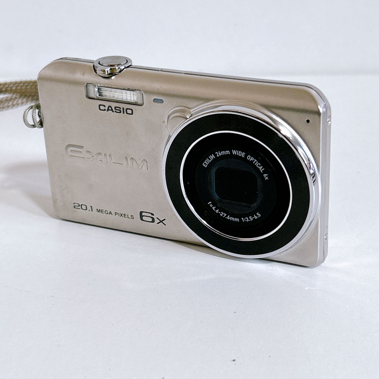 CASIO EXILIM EX-ZS35 カメラ コンデジ シルバー 汚れあり 動作確認 