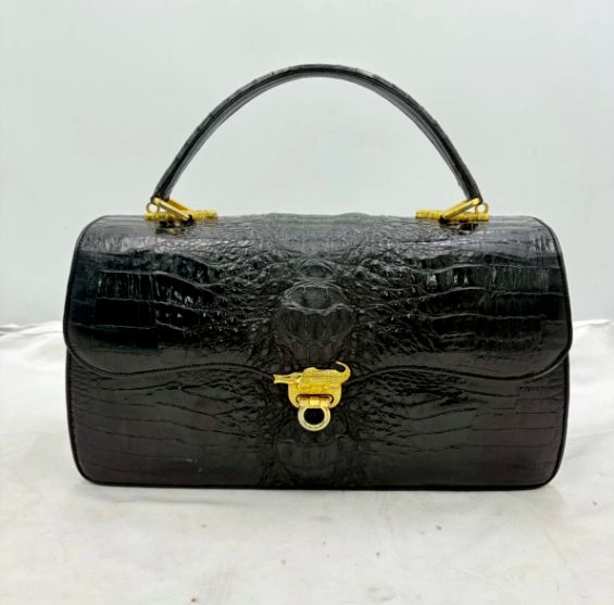 ❗️✨クラシックデザイン✨❗️】CROCOBIRD ITALY クロコ型押し