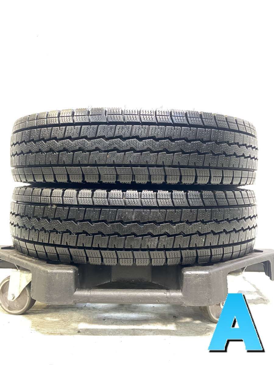 145R12 6PR ダンロップ ウィンターマックス SV01 中古タイヤ スタッドレスタイヤ 2本セット w12260226001