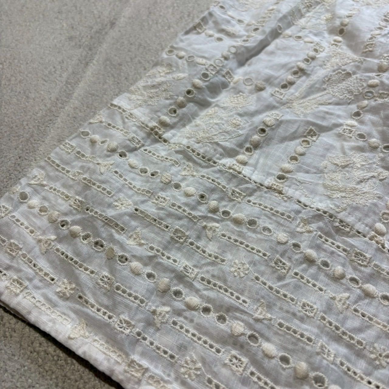 高級】 ANTIPAST （アンティパスト） 花刺繍デザイン レース 