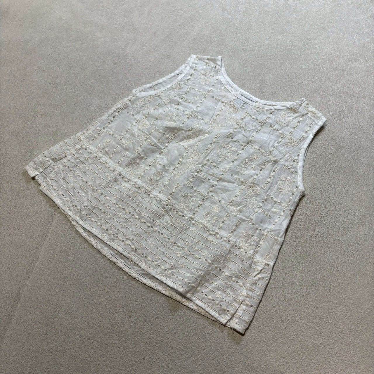 高級】 ANTIPAST （アンティパスト） 花刺繍デザイン レース 