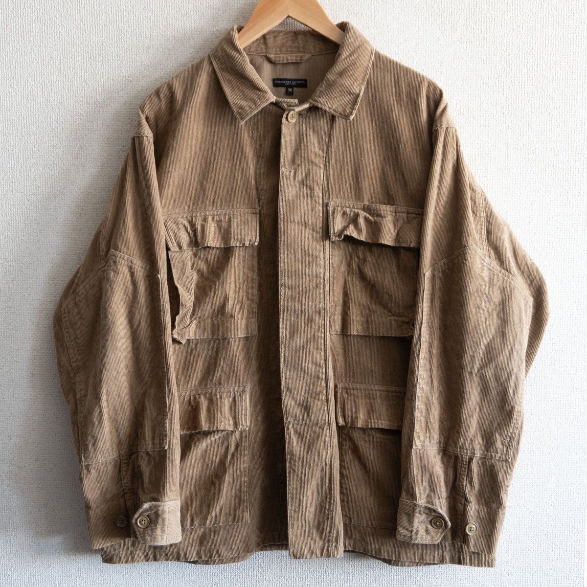 美品】Engineered Garments【BDU Jacket 】M カーキ コーデュロイ
