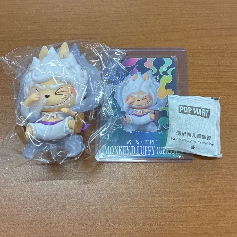 POPMART × ONEPIECE LABUBU ラブブ ニカ シークレット フィギュア