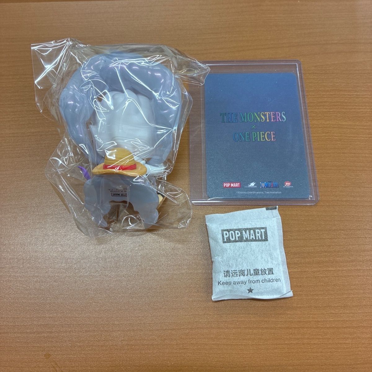 POPMART × ONEPIECE LABUBU ラブブ ニカ シークレット フィギュア