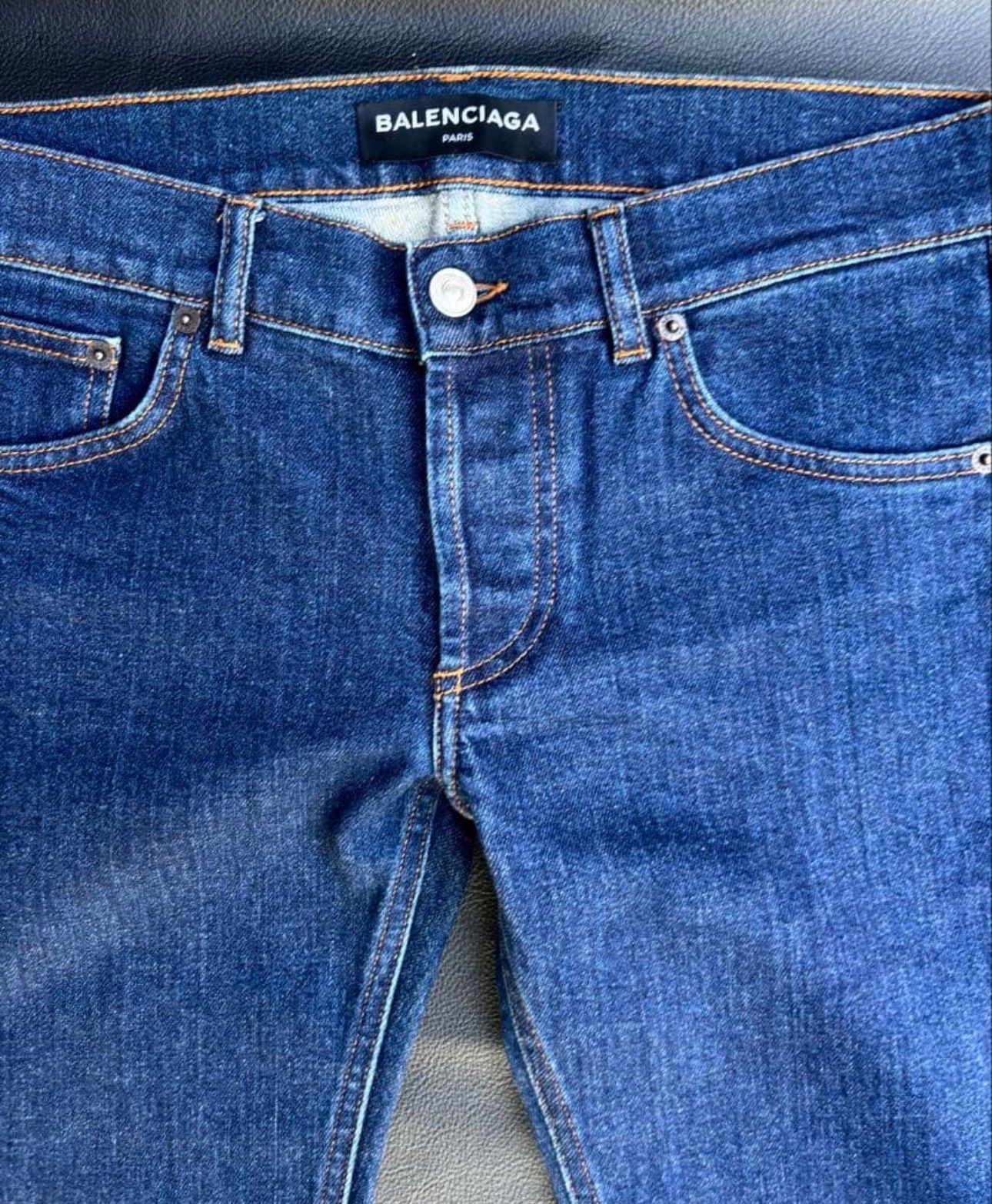 BALENCIAGA（バレンシアガ）17AW ローライズスキニーデニムパンツ 