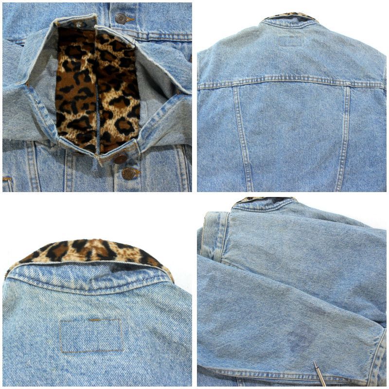 80s vintage Levi's リメイク デニムジャケット メンズ Mサイズ相当