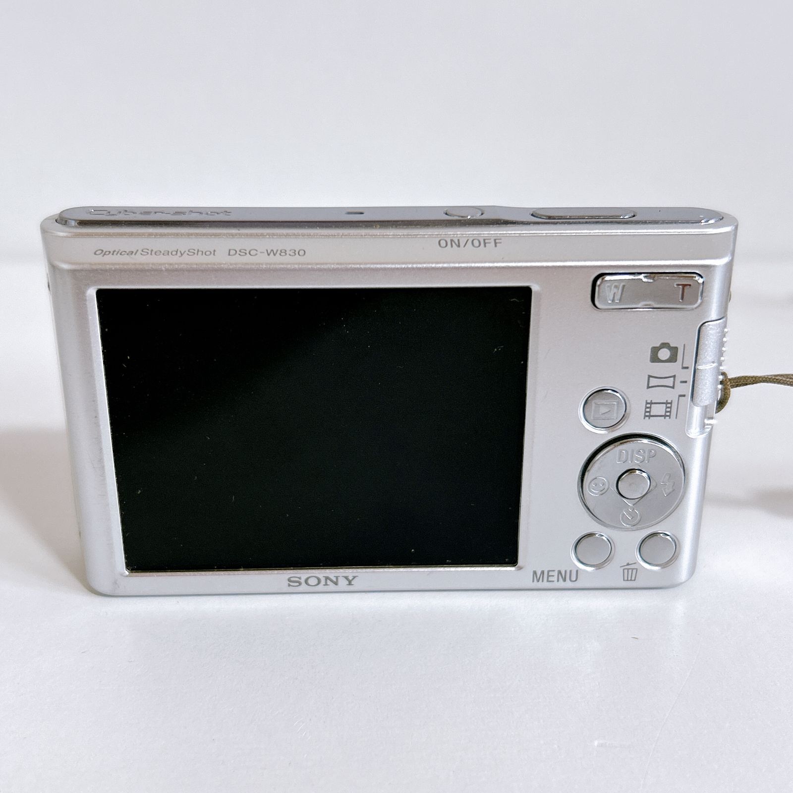 SONY Cyber-shot DSC-W830 カメラ コンデジ シルバー 動作確認済み SD