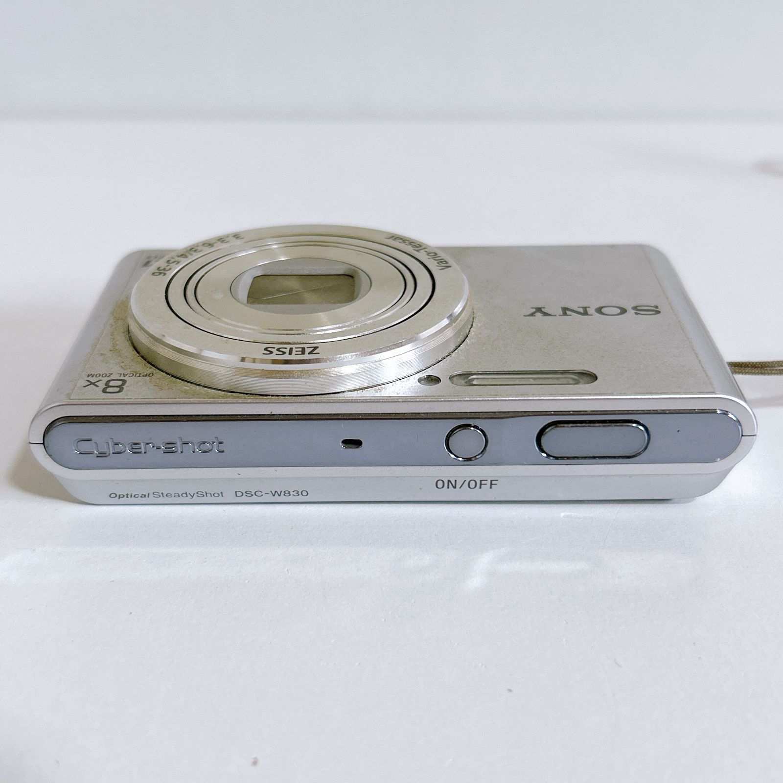 SONY Cyber-shot DSC-W830 カメラ コンデジ シルバー 動作確認済み SD