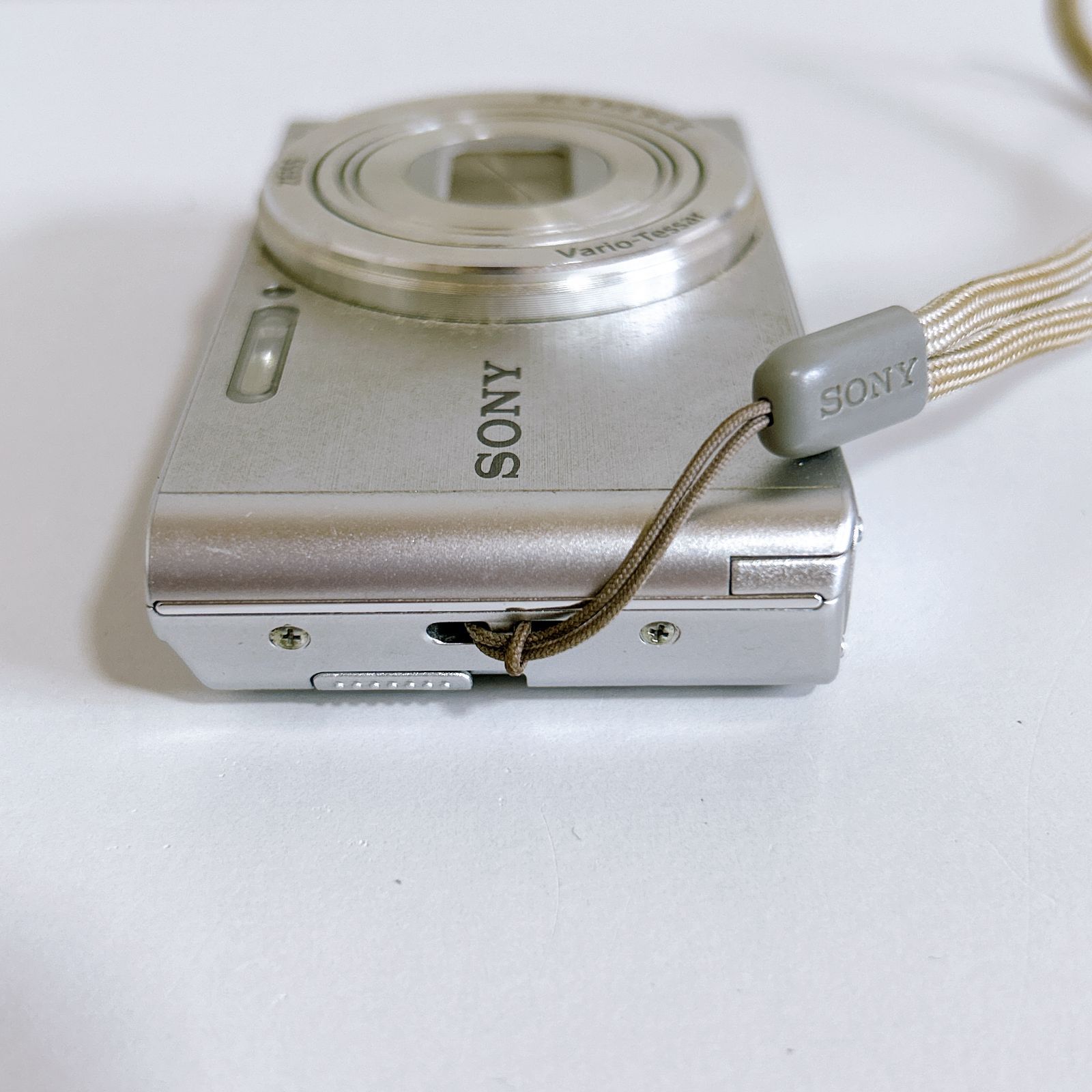 美品 SONY カメラ DSC-W830 SDカード シルバー コンデジ 動作品 【公式