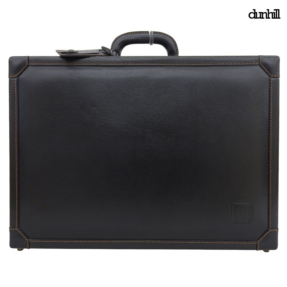 超美品 ダンヒル Dunhill レザー製 ブリーフケース アタッシュケース 