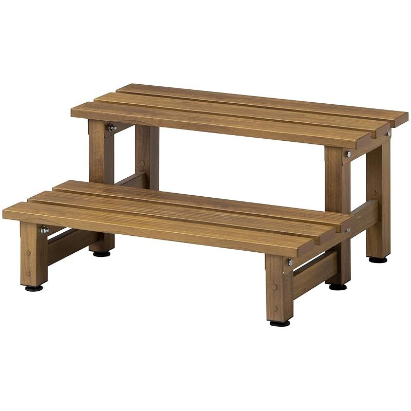 タカショー デッキ 美WOOD 2段ステップ ナチュラルウッド BEW-2SNW 0