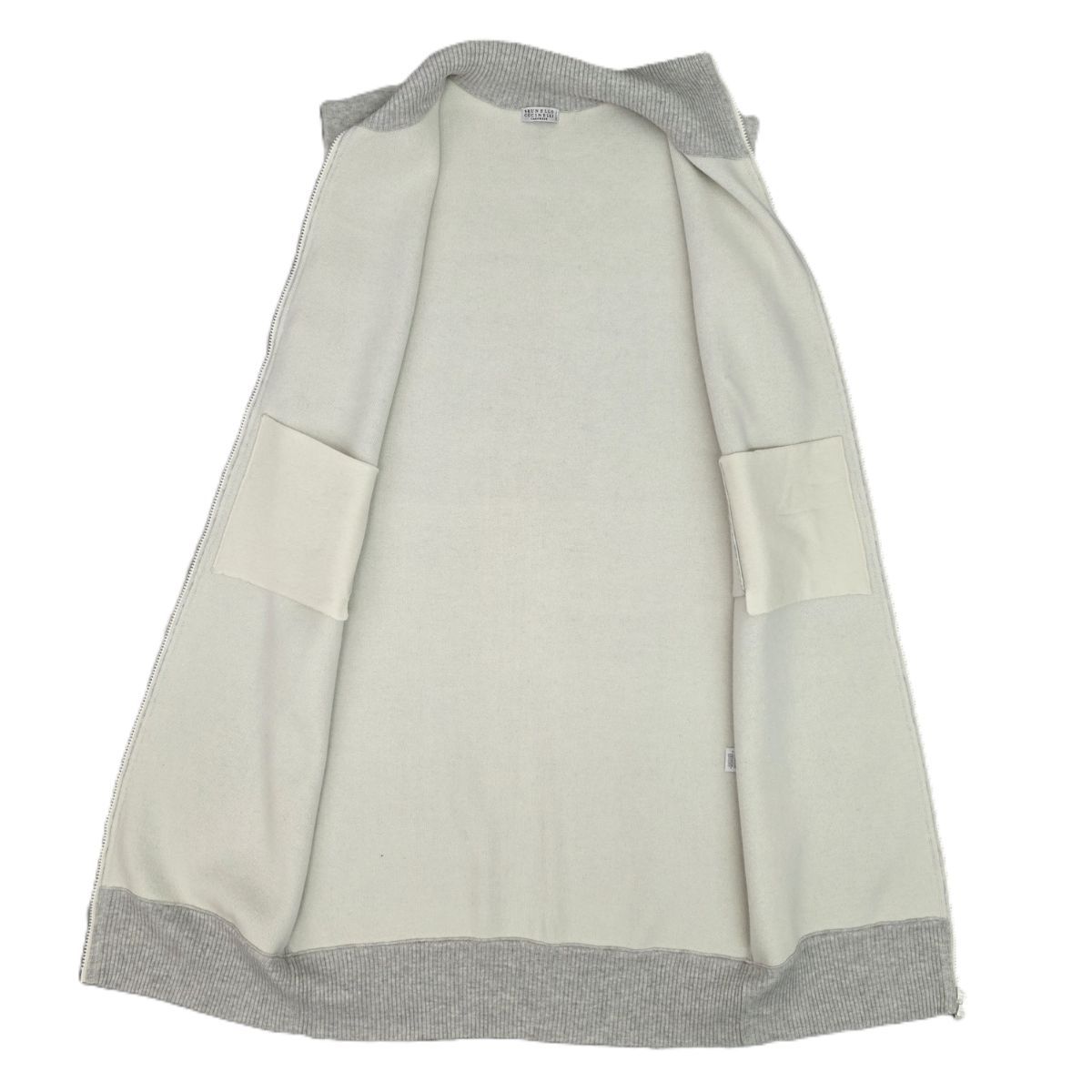 Brunello Cucinelli ブルネロクチネリ カシミヤ モニーレ 装飾 ロング 
