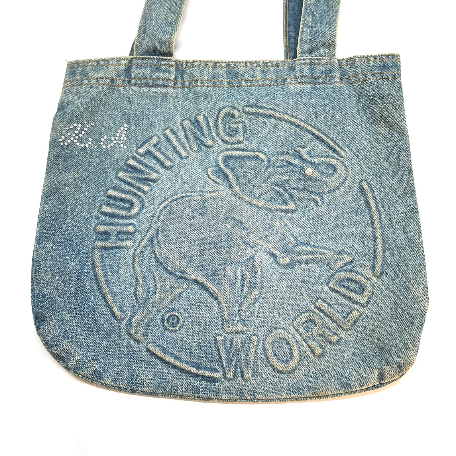 Y603-114 HUNTING WORLD ハンティングワールド デニムトートバック 