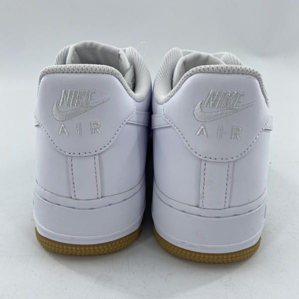 中古】NIKE AIR FORCE 1 '07 100WHT/WHT/GUM スニーカー 27cm DJ2739