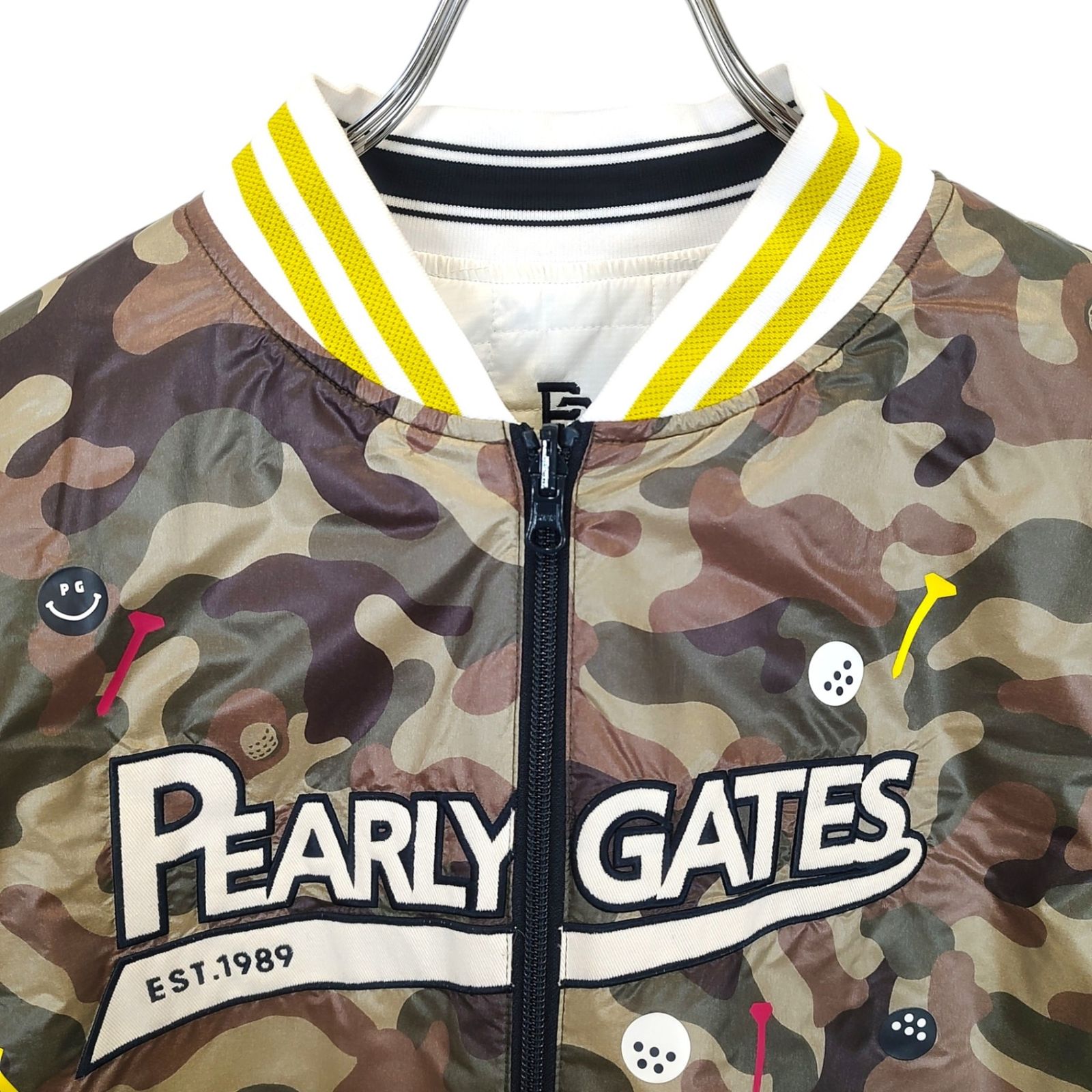 パーリーゲイツ 2wayリバーシブルジャンパー サイズ５ PEARLY GATES パーリーゲイツ ゴルフ 23AW リバーシブル 中綿