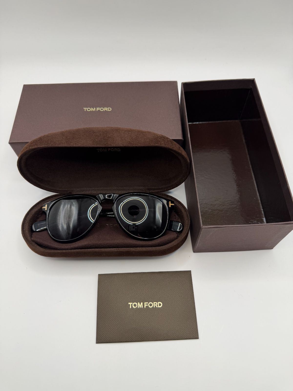 TOM FORD Flynn TF9291 01B サングラス トムフォード ケース付 - メルカリ
