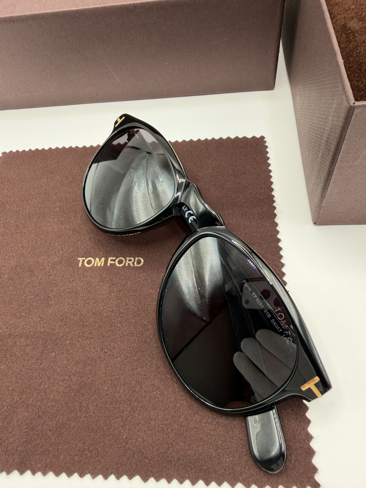TOM FORD Flynn TF9291 01B サングラス トムフォード ケース付 - メルカリ