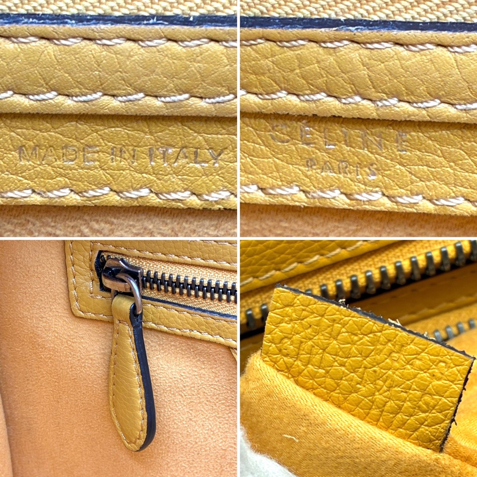 極美品】CELINE セリーヌ ラゲージ マイクロショッパー ハンドバッグ 