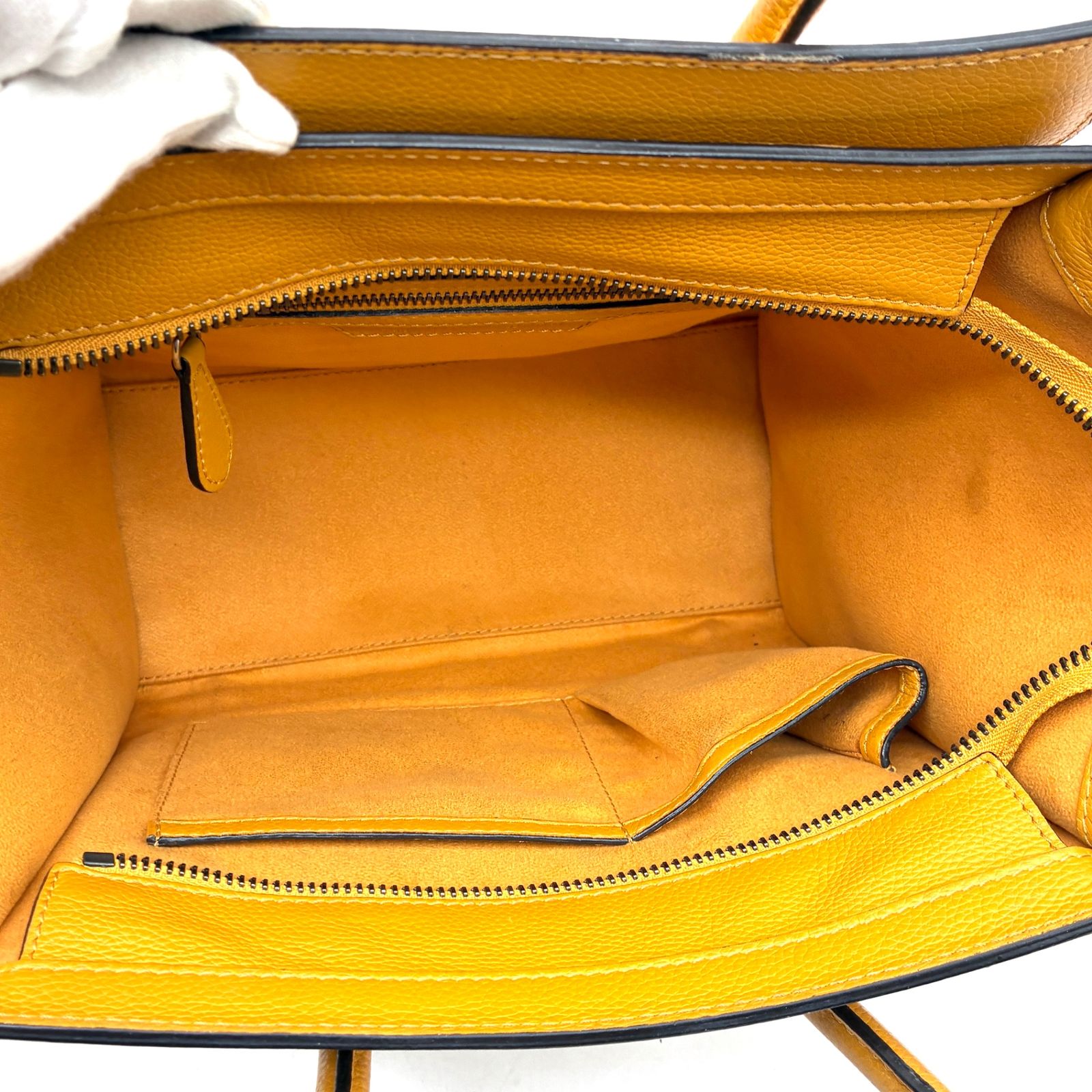 極美品】CELINE セリーヌ ラゲージ マイクロショッパー ハンドバッグ 
