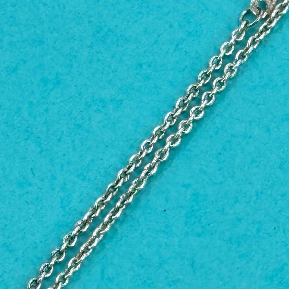 TIFFANY ネックレス キス クロス 925 SV - メルカリ