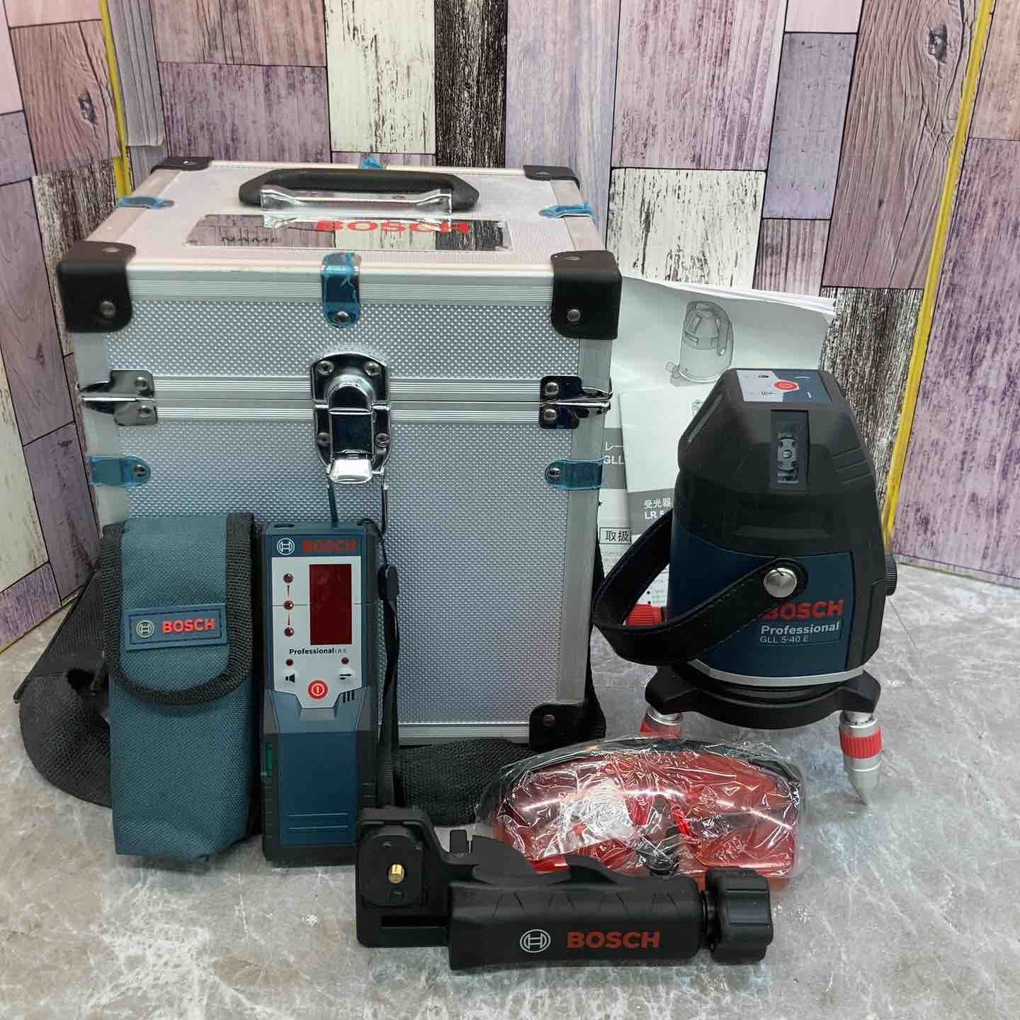◇ボッシュ(BOSCH) 電子整準方式・ レーザー墨出し器 GLL5-40ELR【八潮店】