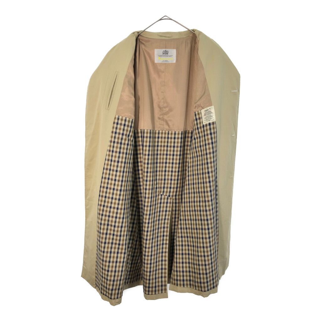 80年代 カナダ製 Aquascutum アクアスキュータム バルマカーンコート